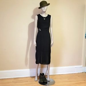 Black casual dress